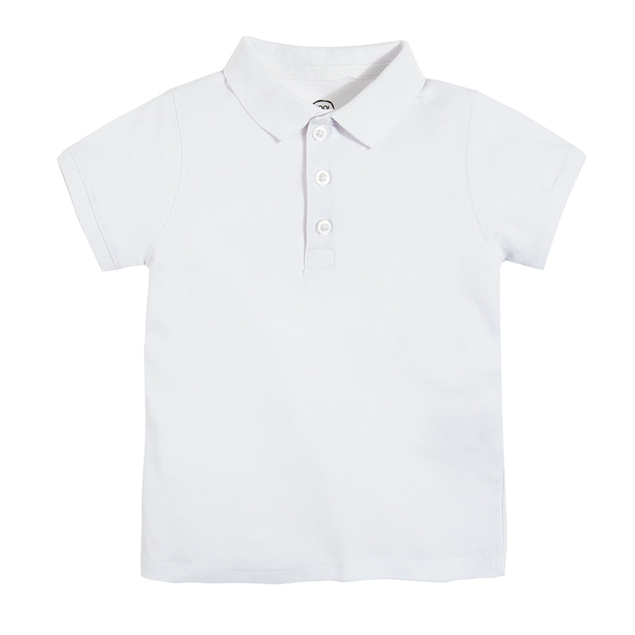 Boys Polo T-Shirt - White