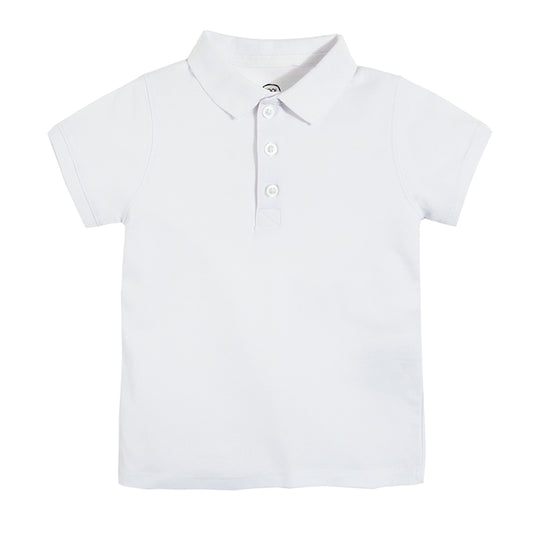 Boys Polo T-Shirt - White