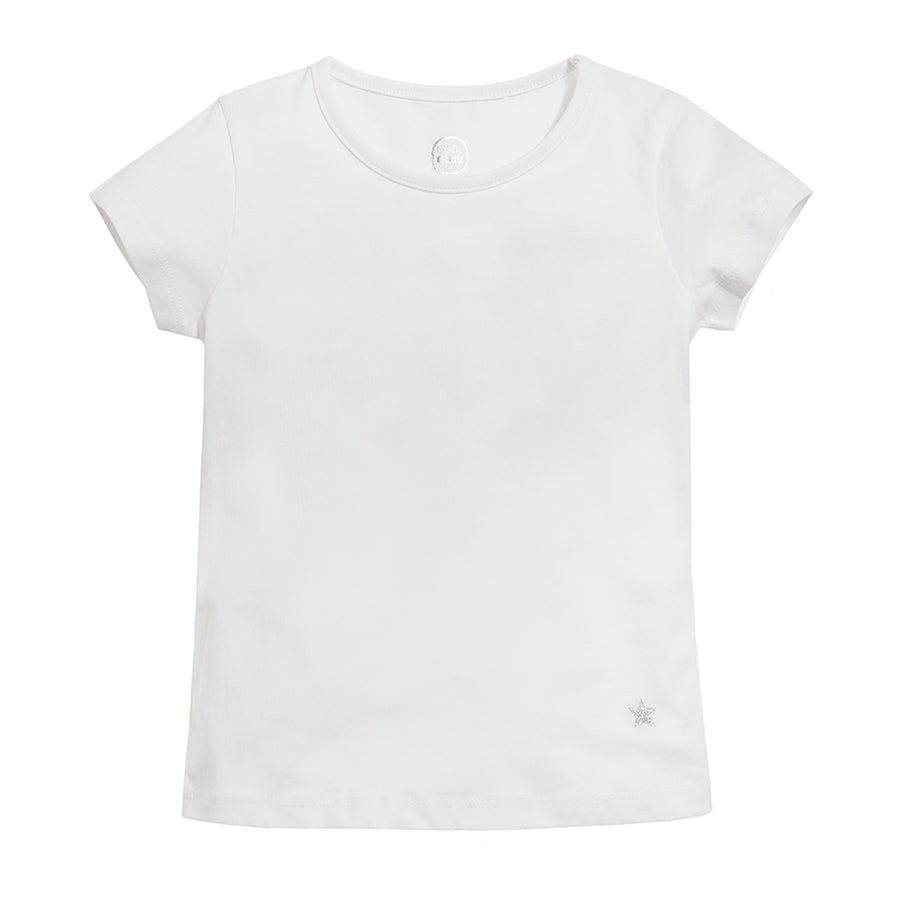 Girls T-Shirt Pack Of 2 - White