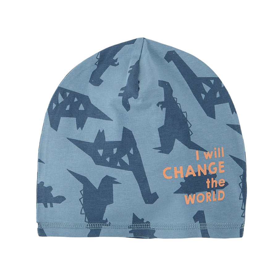 Boy's Cap Navy Blue & Khaki Set 2 Pcs CC CAB2400438 00