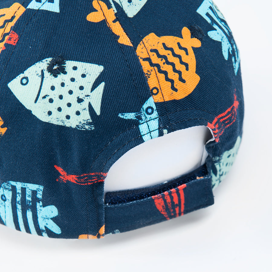 Boys Cap Navy Blue