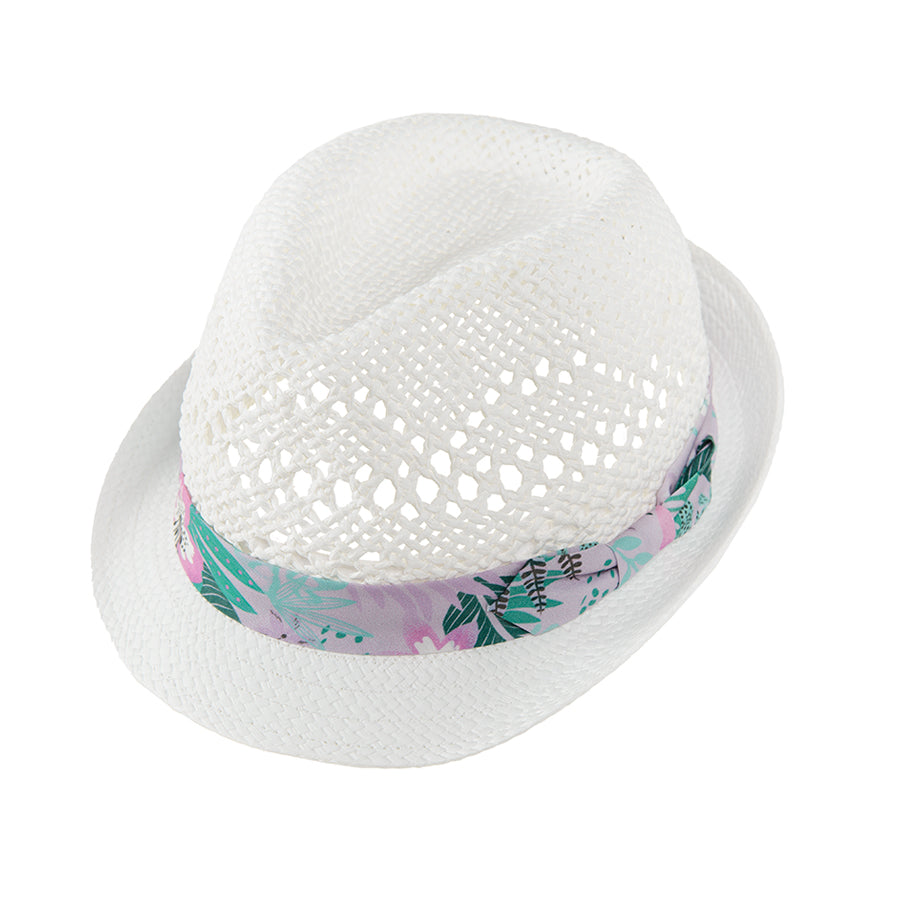 Girls Cap - White