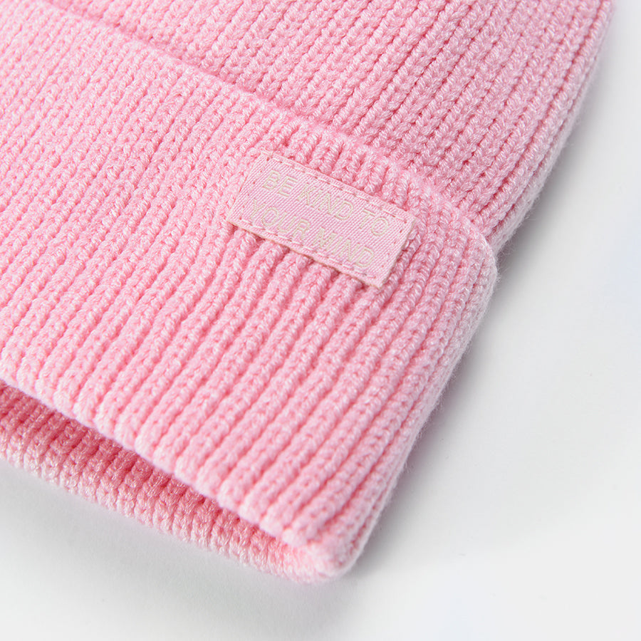 Girl's Cap Fluo Pink