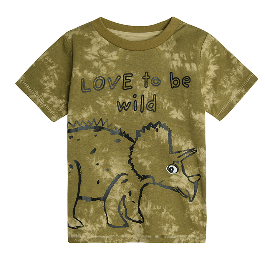 Boy's T-Shirt, dark green