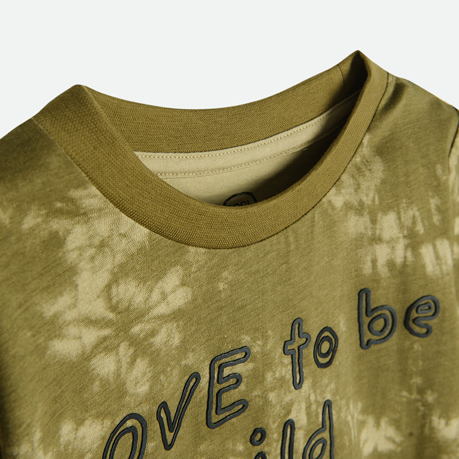 Boy's T-Shirt, dark green