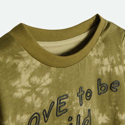 Boy's T-Shirt, dark green