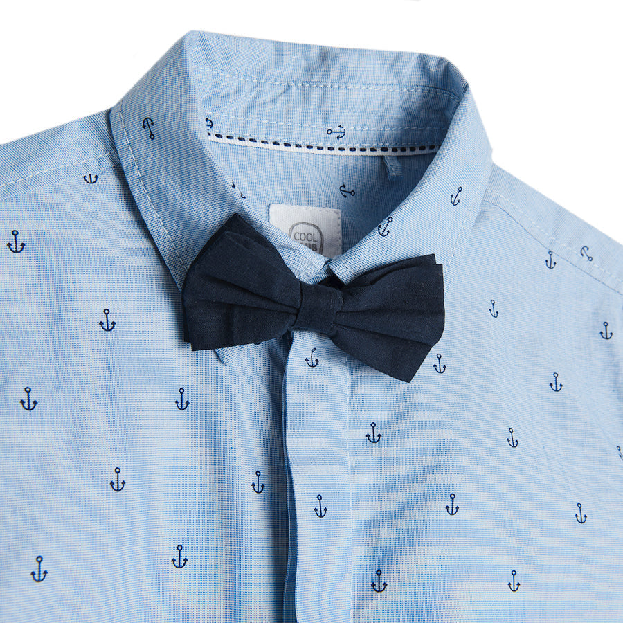 Boy's Shirt With Bow