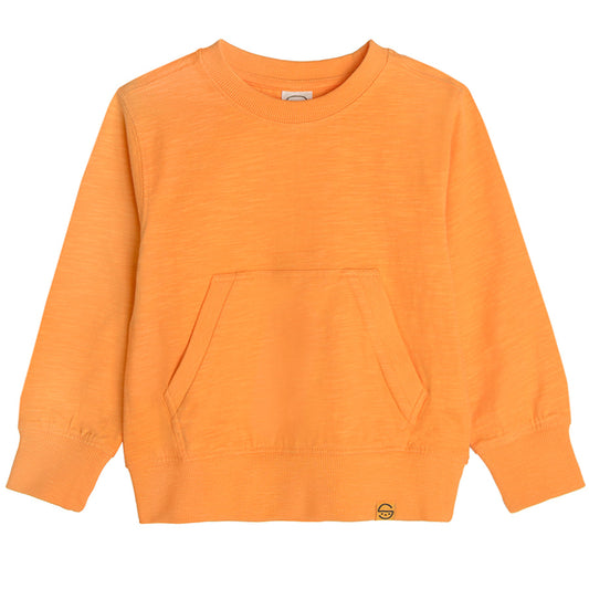 Boy's Orange Sweatshirt