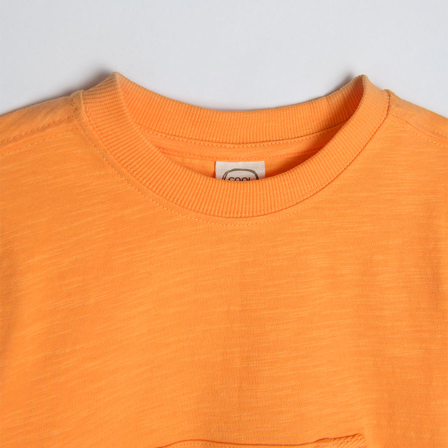 Boy's Orange Sweatshirt