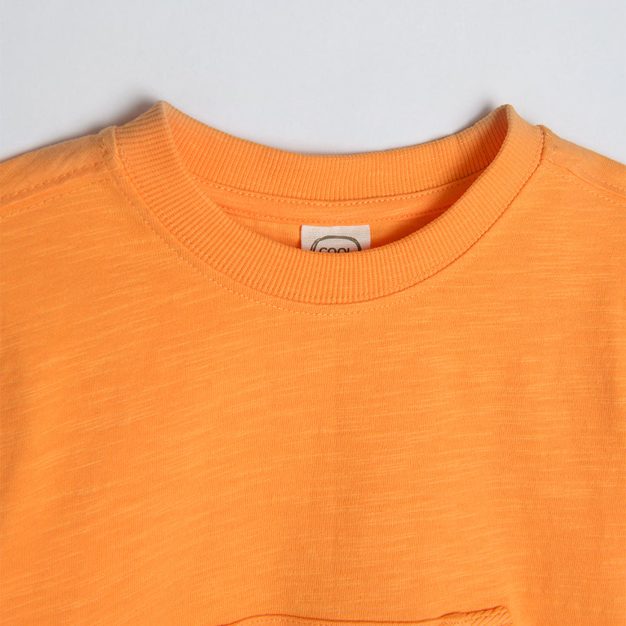 Boy's Orange Sweatshirt
