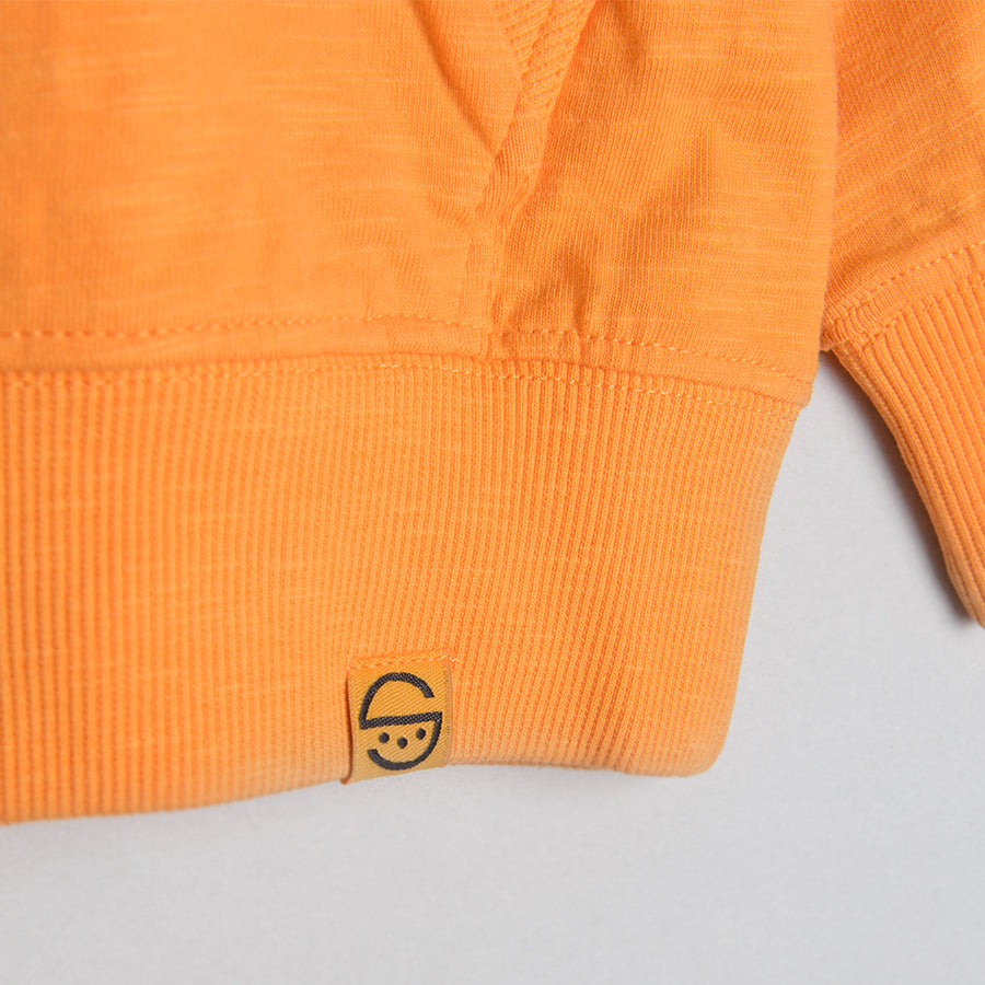 Boy's Orange Sweatshirt