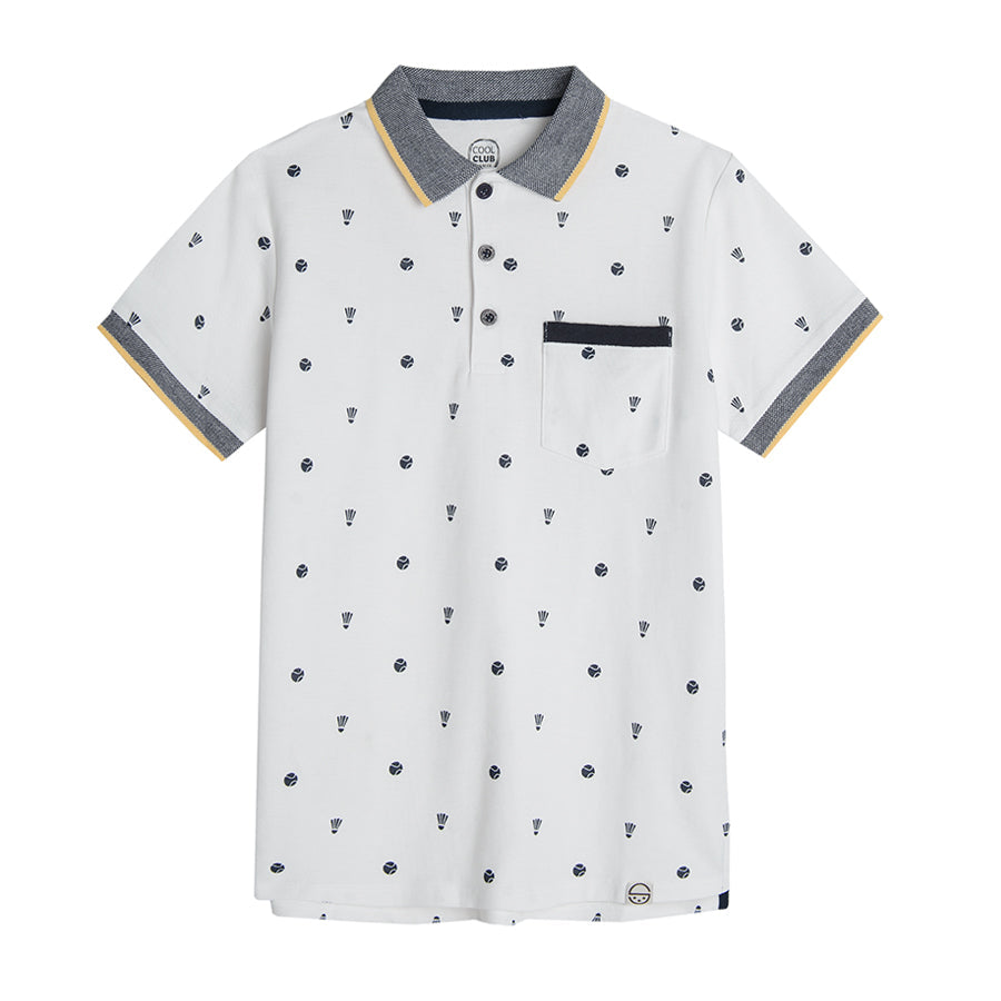 Boy's Short Sleeve Polo T-Shirt