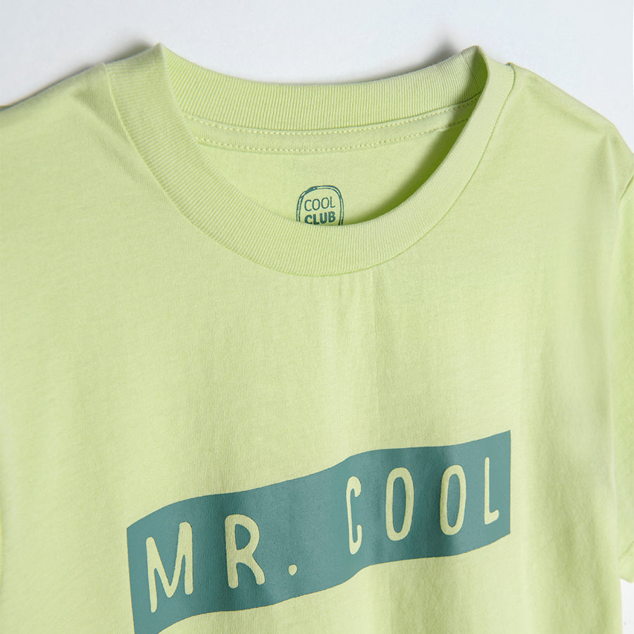 Boys Light Green T-Shirt