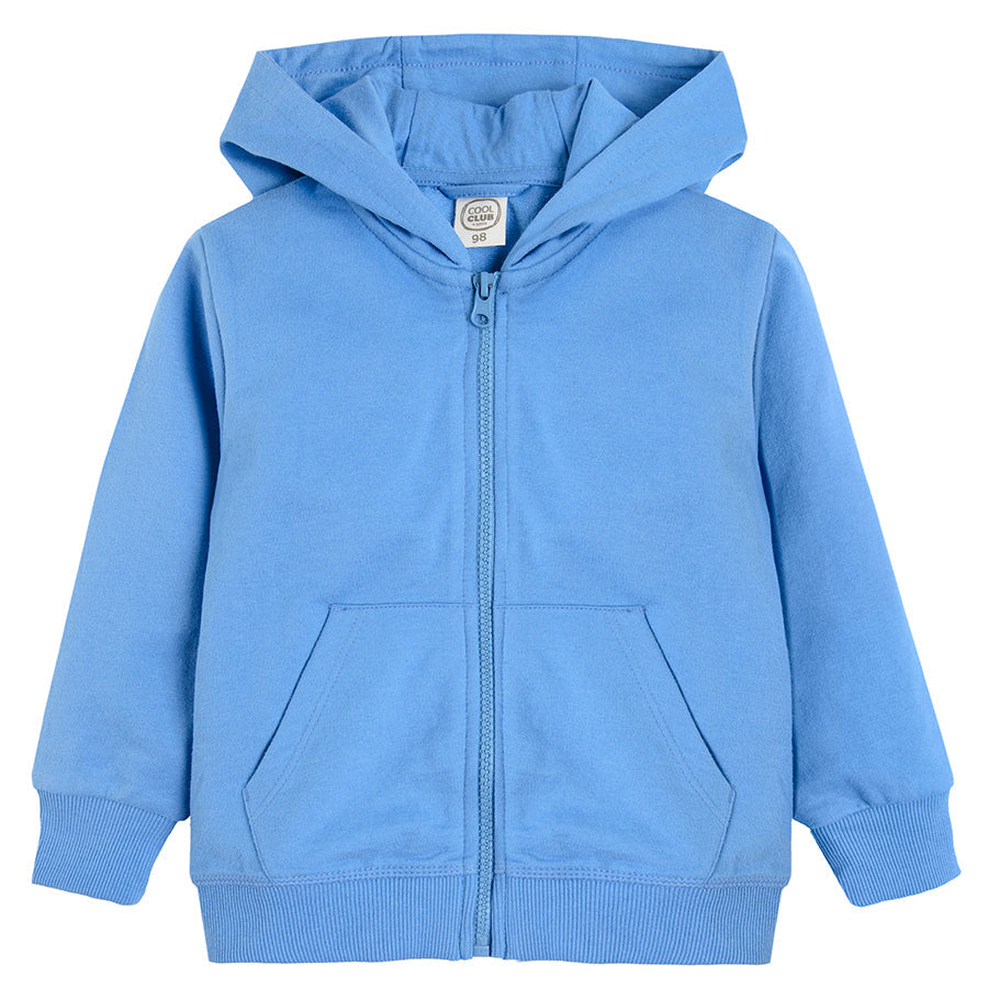 Boy's Hooded Sweatshirt Blue