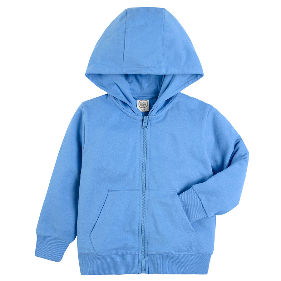 Boy's Hooded Sweatshirt Blue