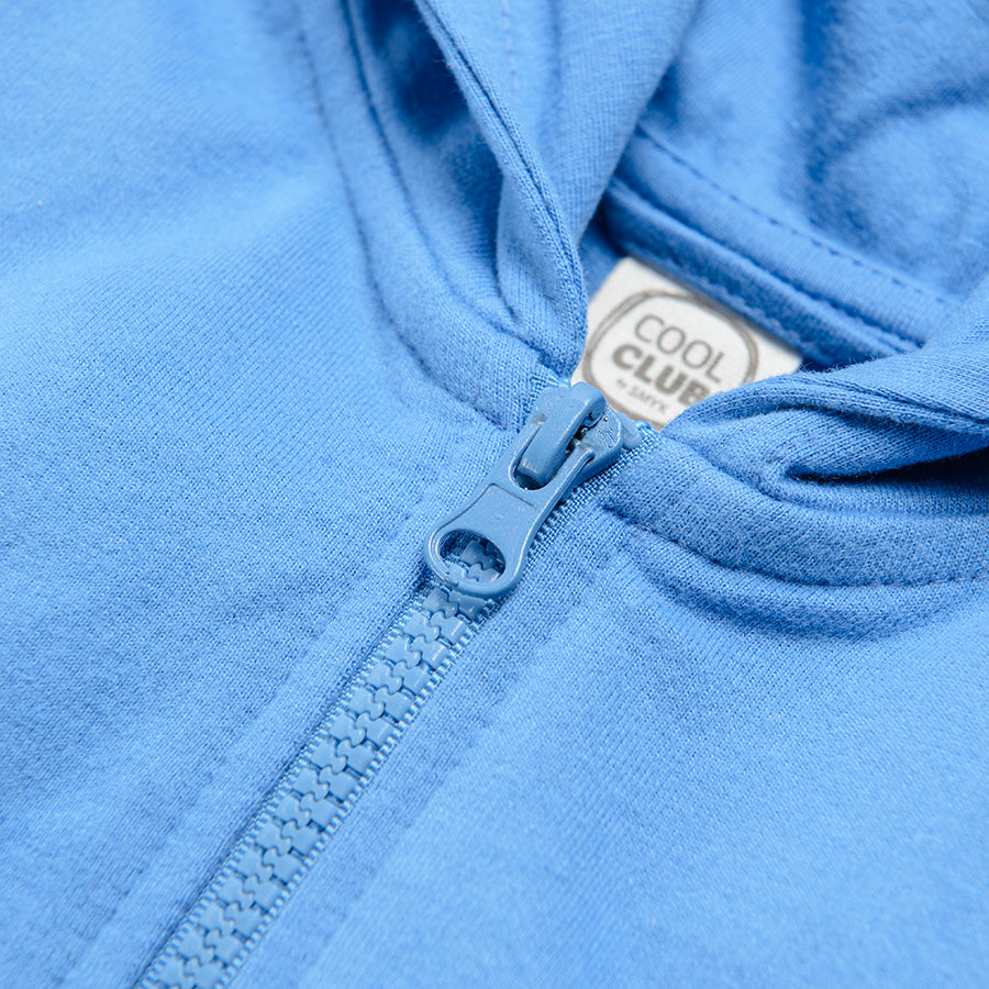 Boy's Hooded Sweatshirt Blue