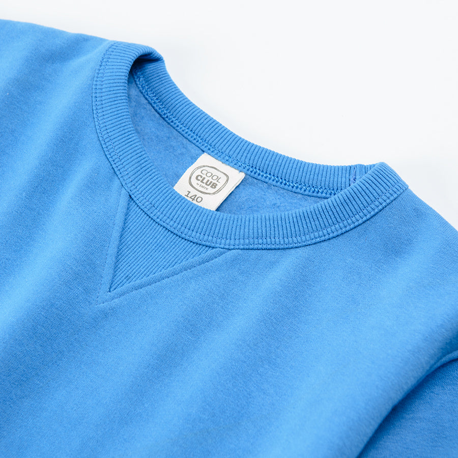 Boys 2 Pcs Track Suit - Sky Blue