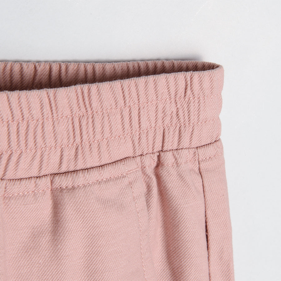 Girl's Fabric Pants Light Pink