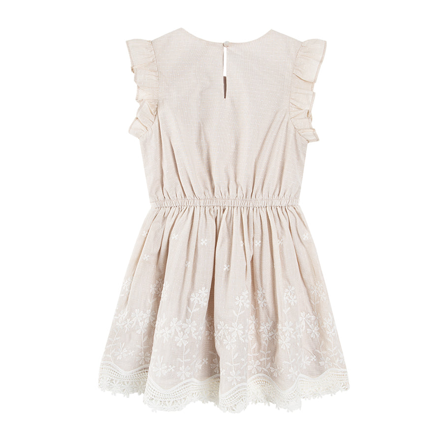 Girl's Frock Without Sleeves