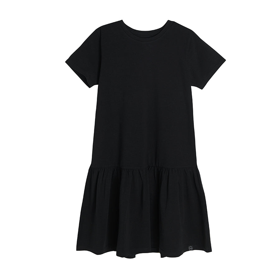 Girl's Dress With Short Sleeves