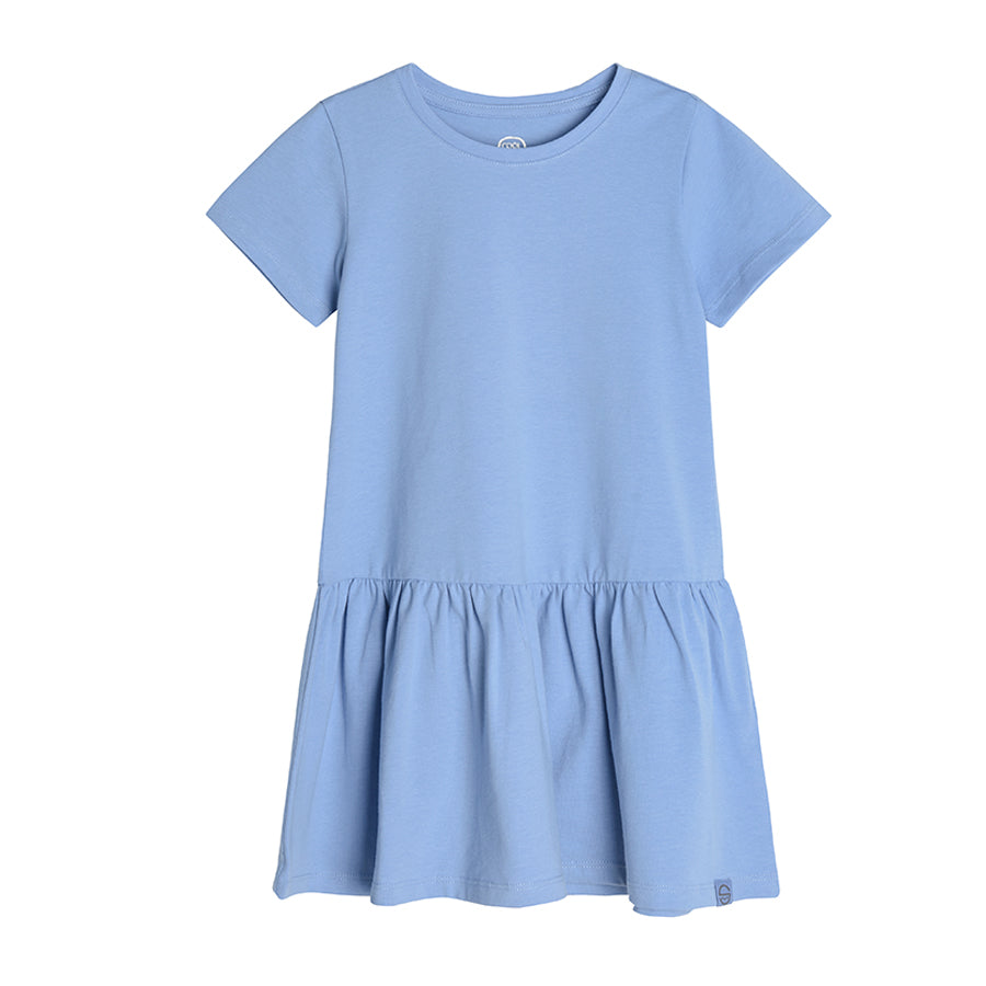 Girl's Dress With Short Sleeves