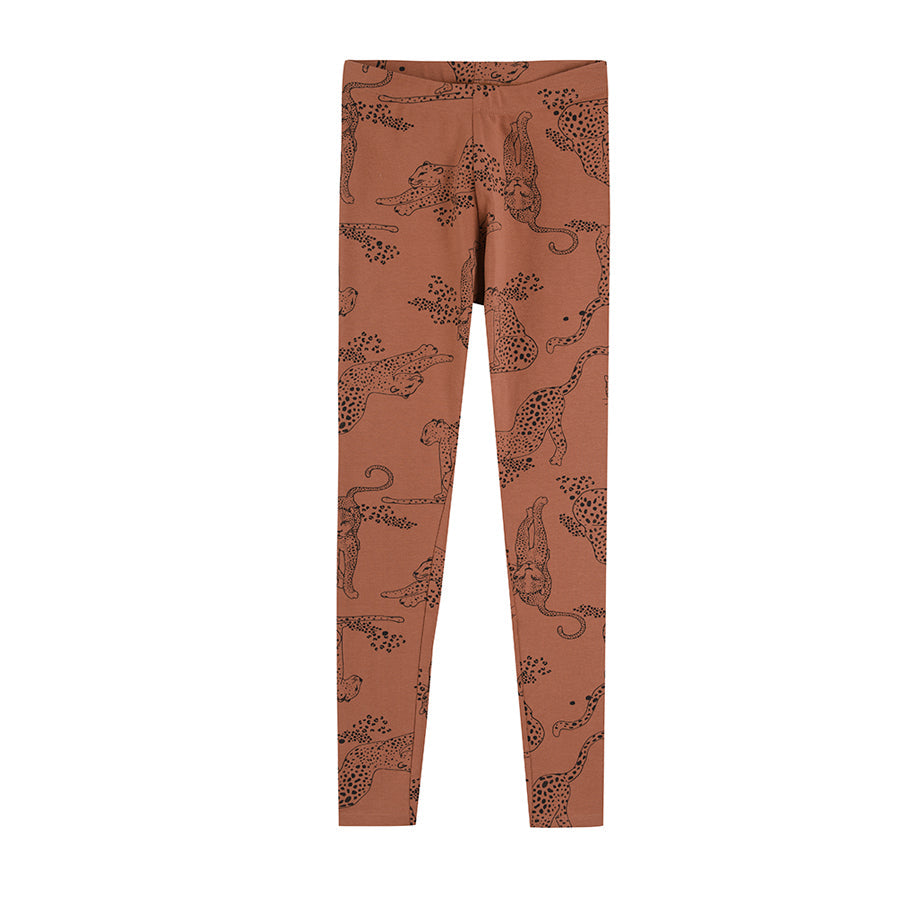 Girl's Legging Brown