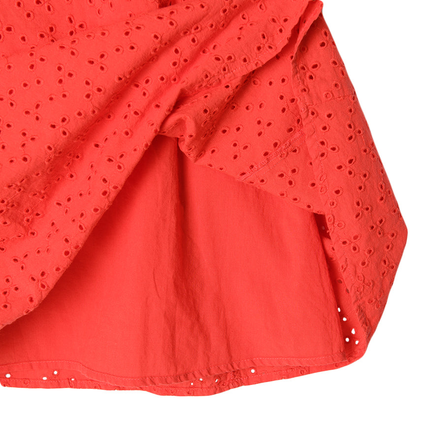 Girl's Dress With Short Sleeves