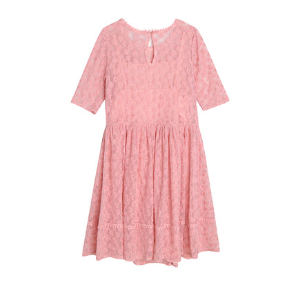 Girls Frock Pink