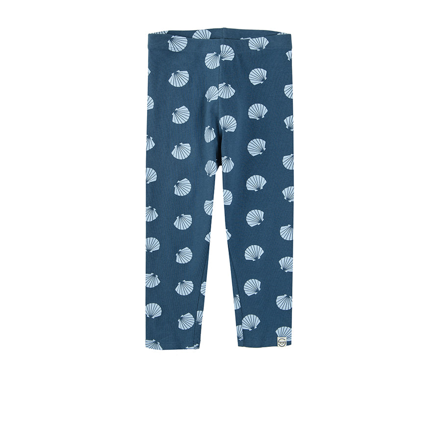 Girl's Leggings Navy Blue