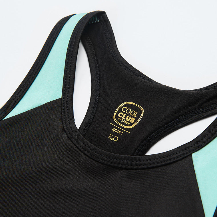 Girls Sports Top Black