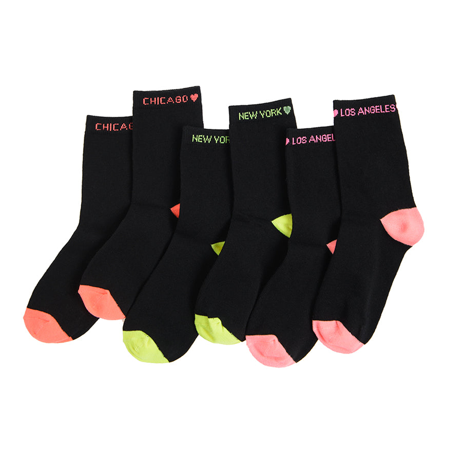 Girls Socks - Multi Color