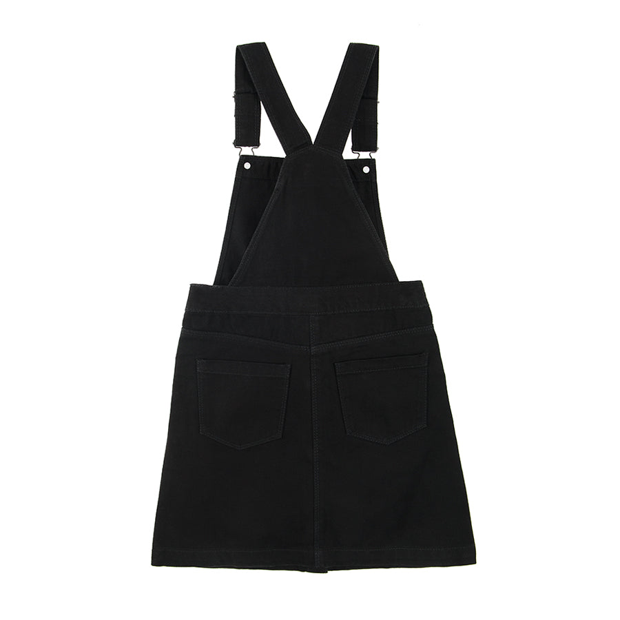 Girls Black Dangri Skirt