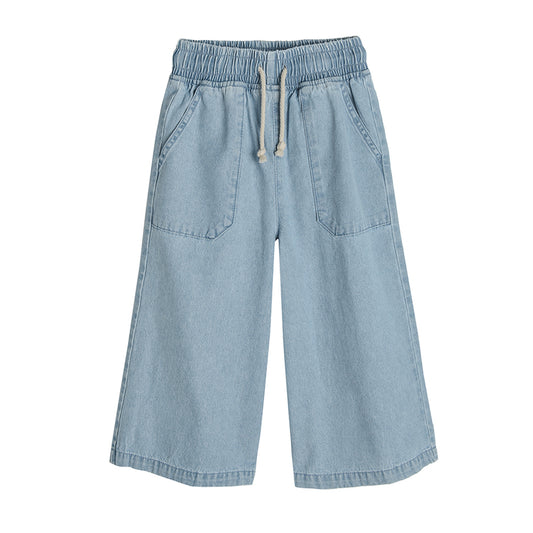 Girls Trouser - Light Blue