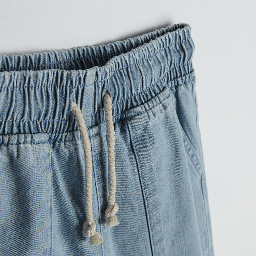 Girls Trouser - Light Blue