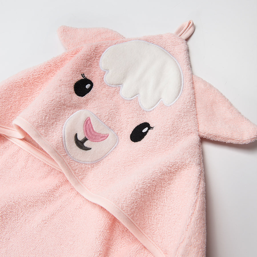 Hooded Towel Pink CC CTG2401945