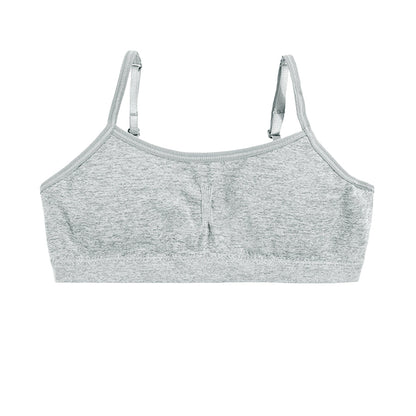 Girl's Bra White & Grey Set 2 Pcs