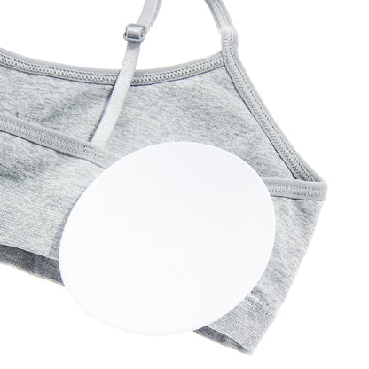 Girl's Bra White & Grey Set 2 Pcs