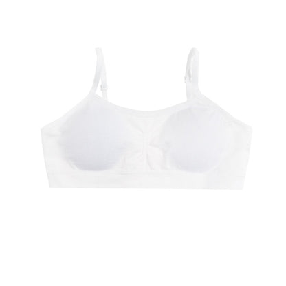 Girl's Bra White & Grey Set 2 Pcs