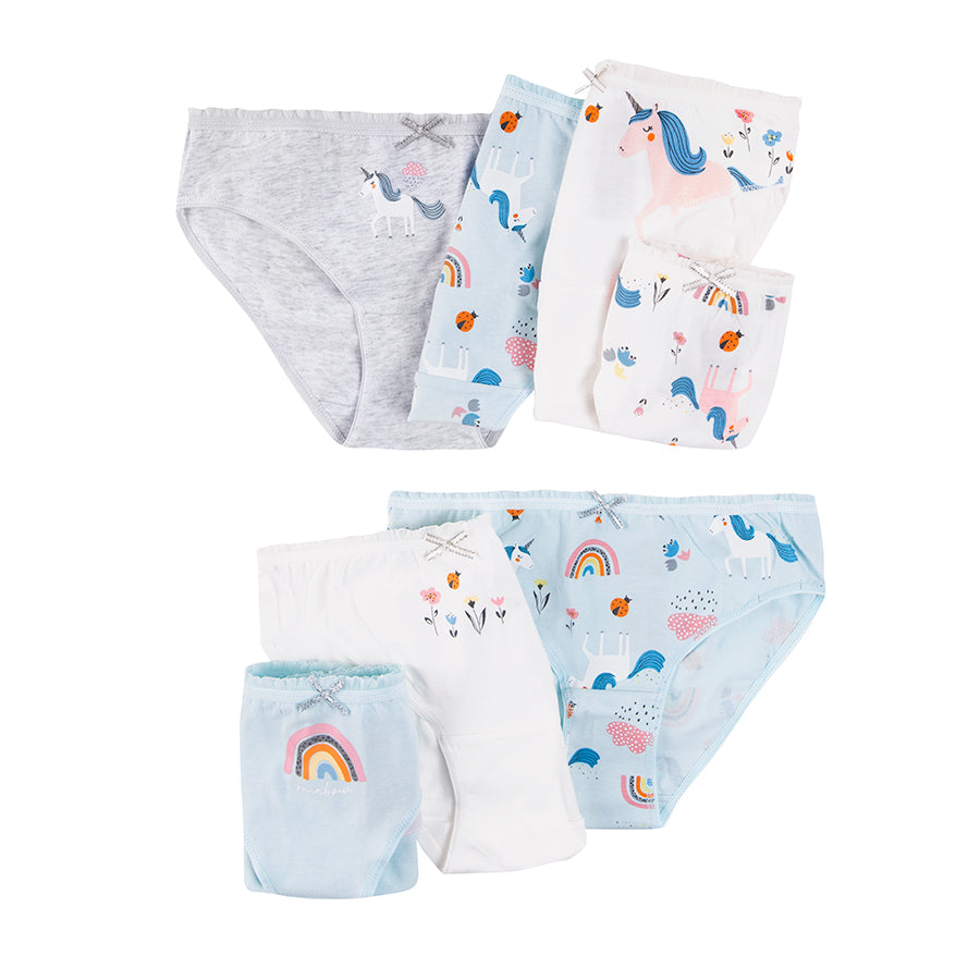 Briefs Girl's Panties Mix Set 7 Pcs CC CUG2410017