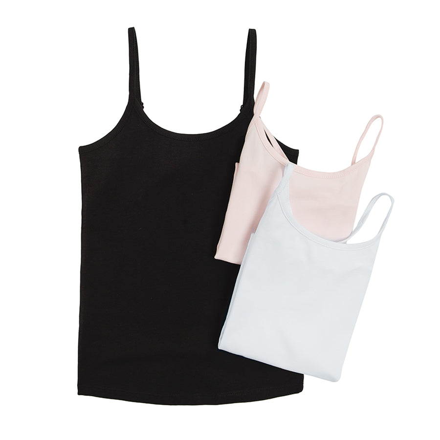 Girls Vest Pack of 3 CC CUG2421496