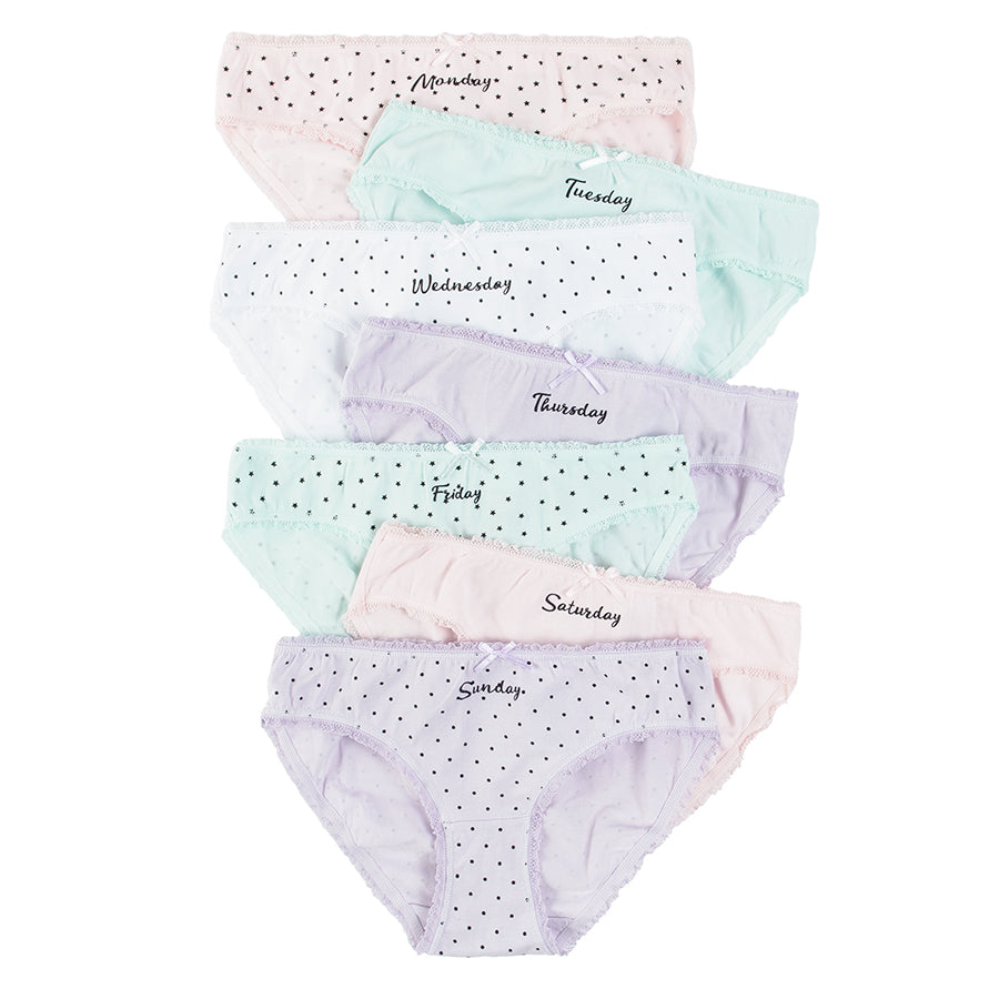 Girl's Panties Mix Set 7 Pcs