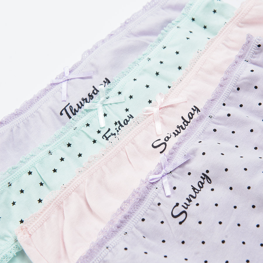 Girl's Panties Mix Set 7 Pcs