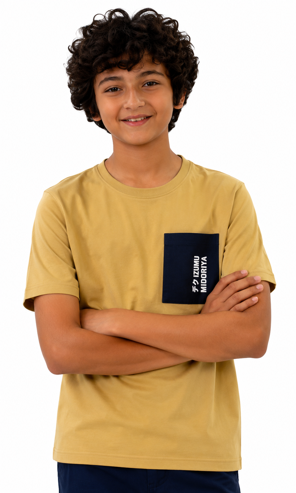 Boys Printed T-Shirt - Beige