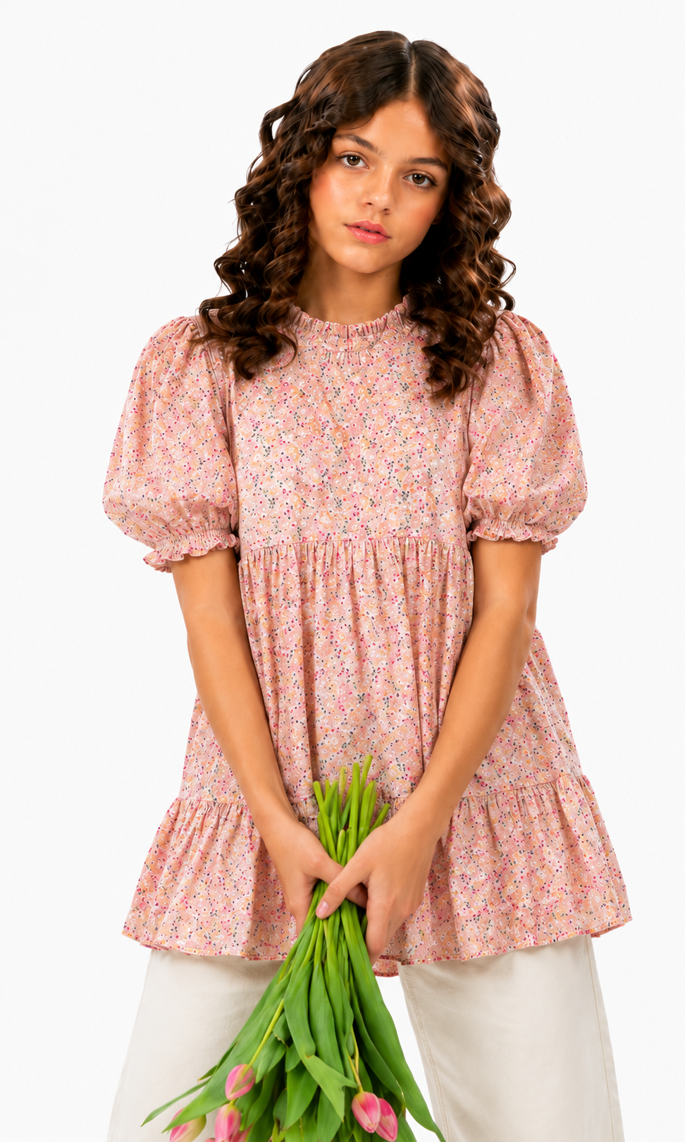 Girls Frock - Pink