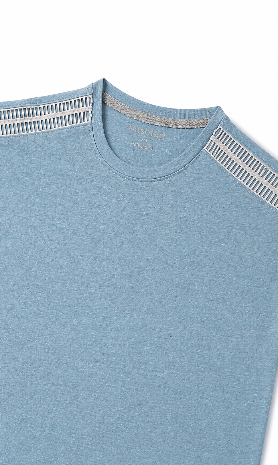Girls Plain Tee - Blue