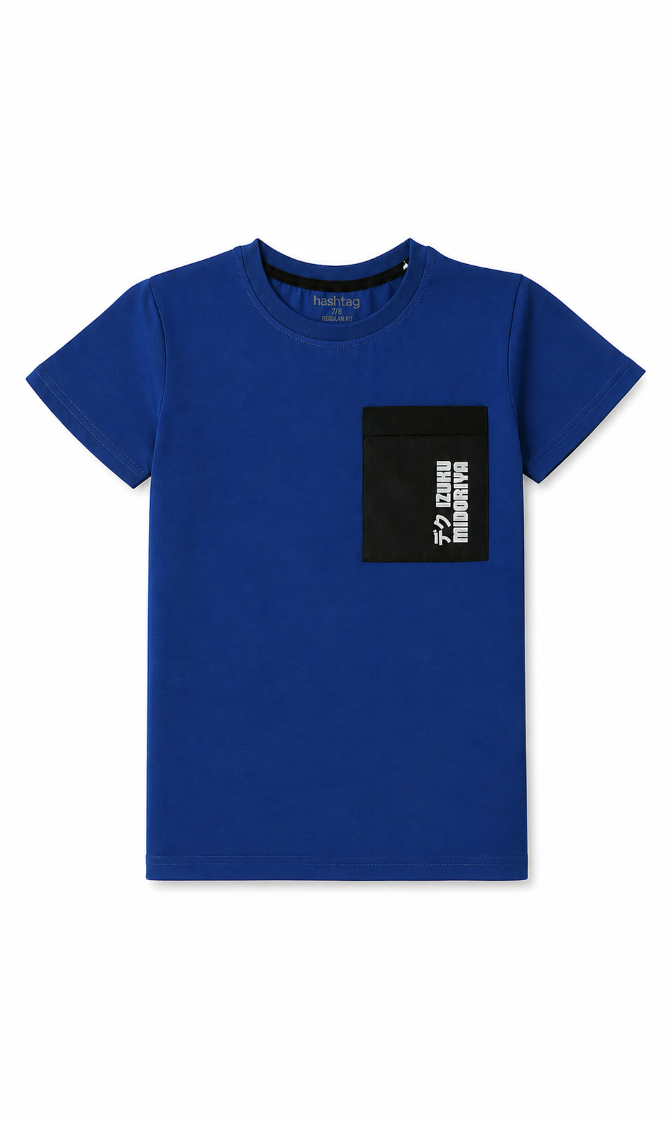 Boys Printed T-Shirt - Royal Blue
