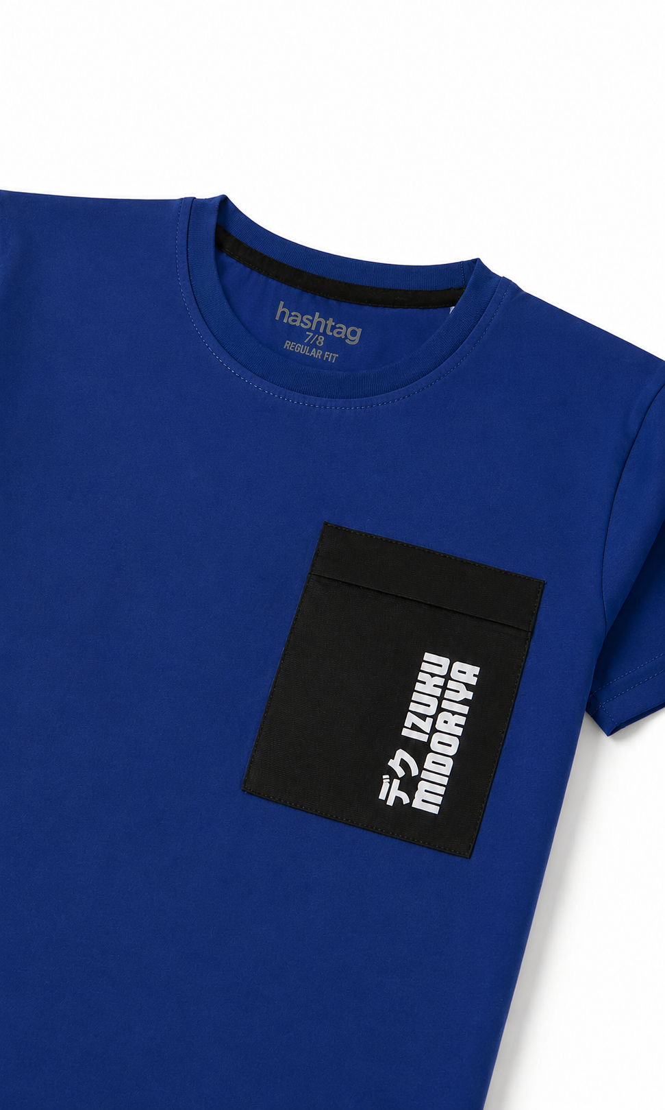 Boys Printed T-Shirt - Royal Blue