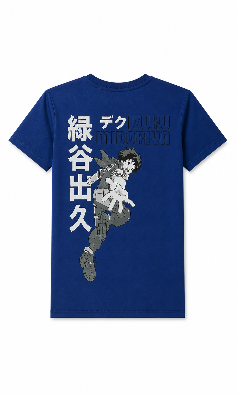 Boys Printed T-Shirt - Royal Blue