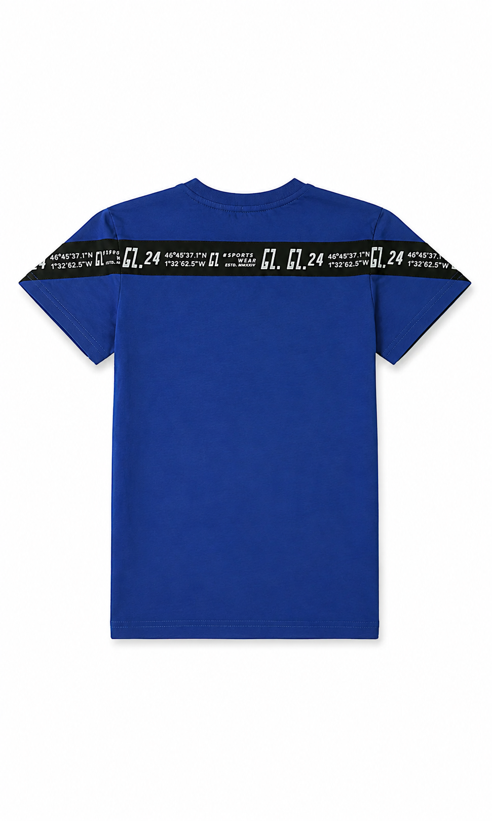 Boys Printed T-Shirt - Royal Blue