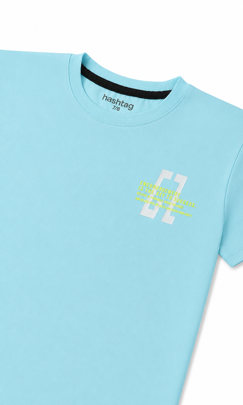 Boys Printed T-Shirt - Sky Blue